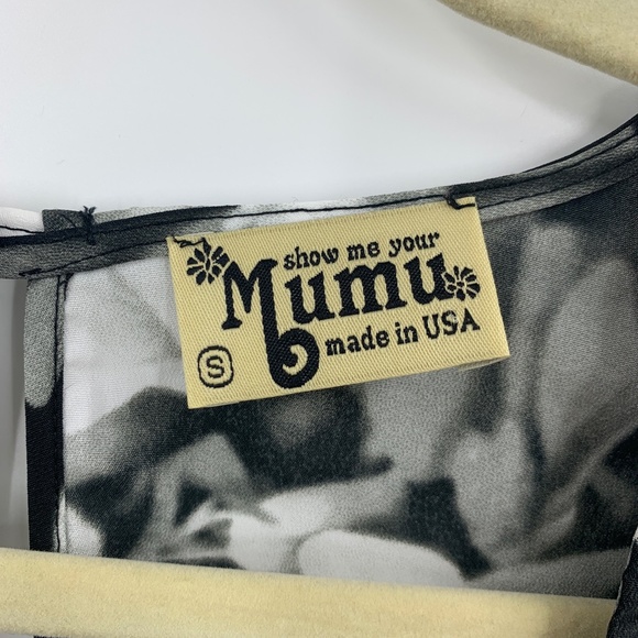 Show Me Your Mumu Rainey Mini Dress in Blossom Bling Sz S - Picture 7 of 15